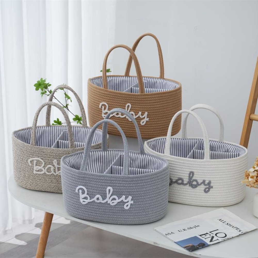 Baby Products Organiser - Large Capacity Baby Nappy Organiser Portable