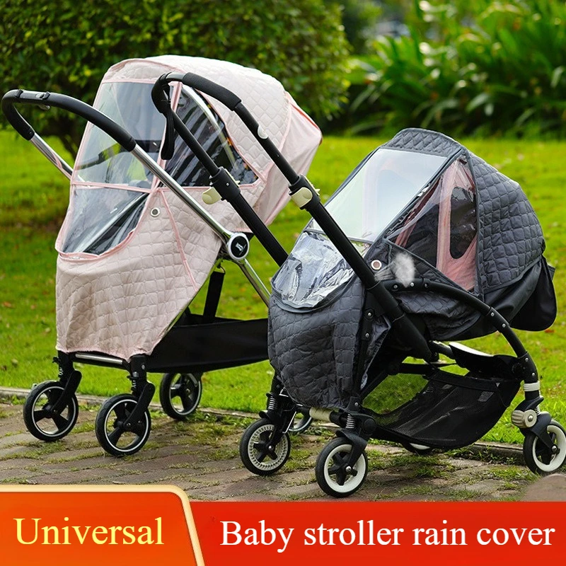 Stroller Rain Cover - Rain Cover Baby Stroller Windproof Universal