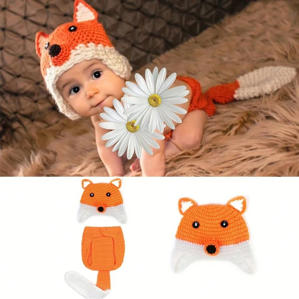 Baby Products Website - Animal Style Newborn Baby Crochet Knitted