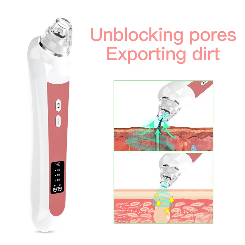 6 Heads Pore Cleaner Blackhead - Nasal Aspirator review and price