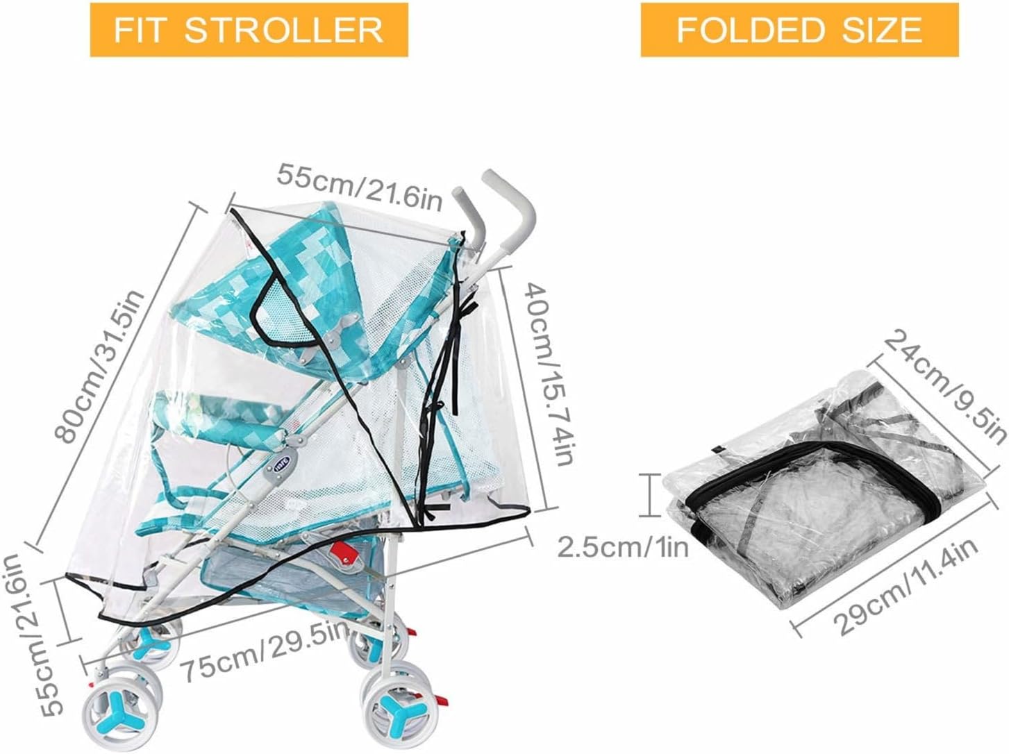 Baby Stroller Rain Cover, Univ - Stroller Rain Cover review and price