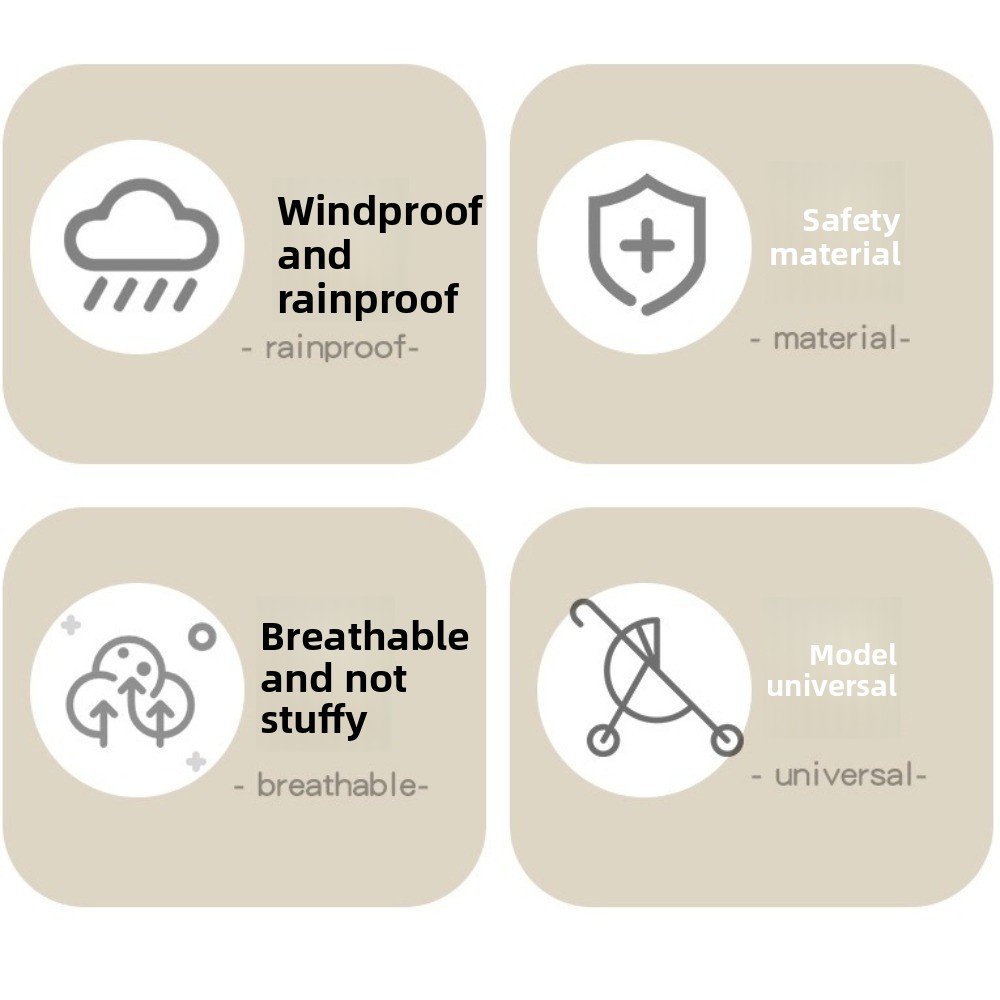 Transparent Baby Strollers Rai - Stroller Rain Cover review and price