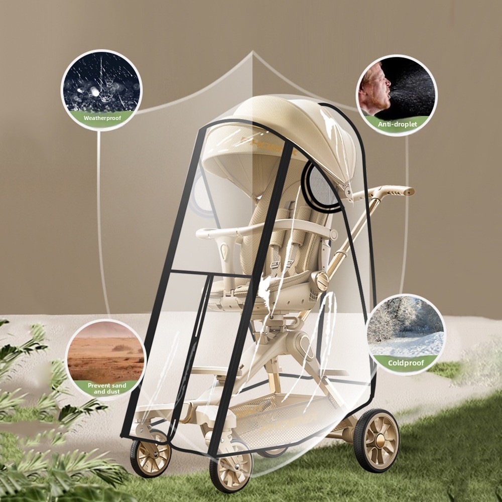 Transparent Baby Strollers Rai - Stroller Rain Cover review and price