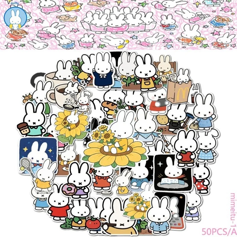 Kawaii Miffy Cute Cartoon Heal - Baby Products Poster review and price