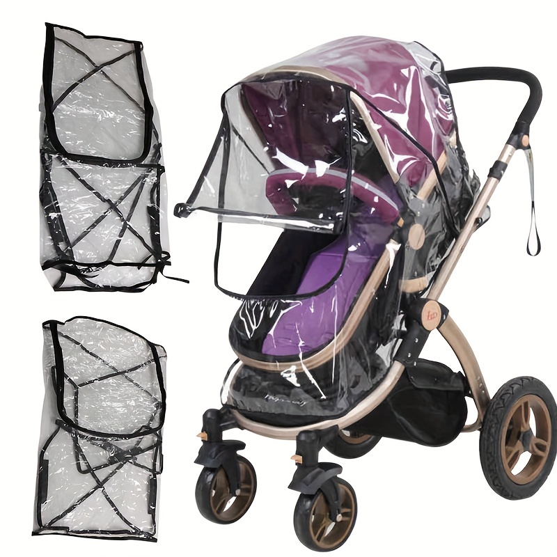 1pc Portable Universal Waterpr - Stroller Rain Cover review and price