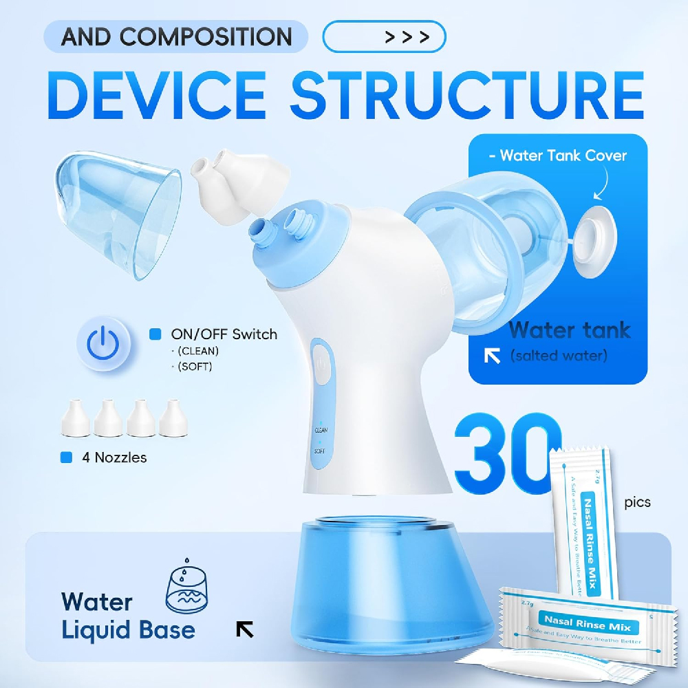 Rechargeable Electric Nose Cle - Nasal Aspirator review and price